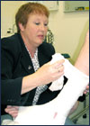 Cast leg