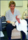 Nurse in the Foot Clinic