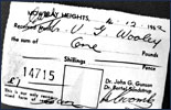One Pound receipt