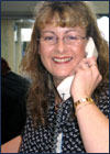 Receptionist on phone